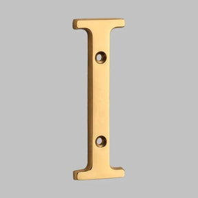 Numéros de Maison en Laiton Massif - Design Classique et Durable