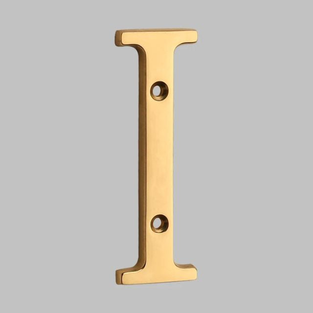 Numéros de Maison en Laiton Massif - Design Classique et Durable
