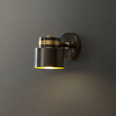 Applique Murale Moderne Noire - Éclairage Économe en Énergie et Durable