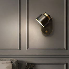 Applique Murale Moderne Noire - Éclairage Économe en Énergie et Durable