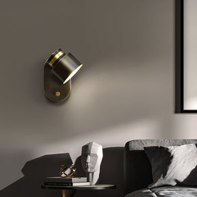 Applique Murale Moderne Noire - Éclairage Économe en Énergie et Durable