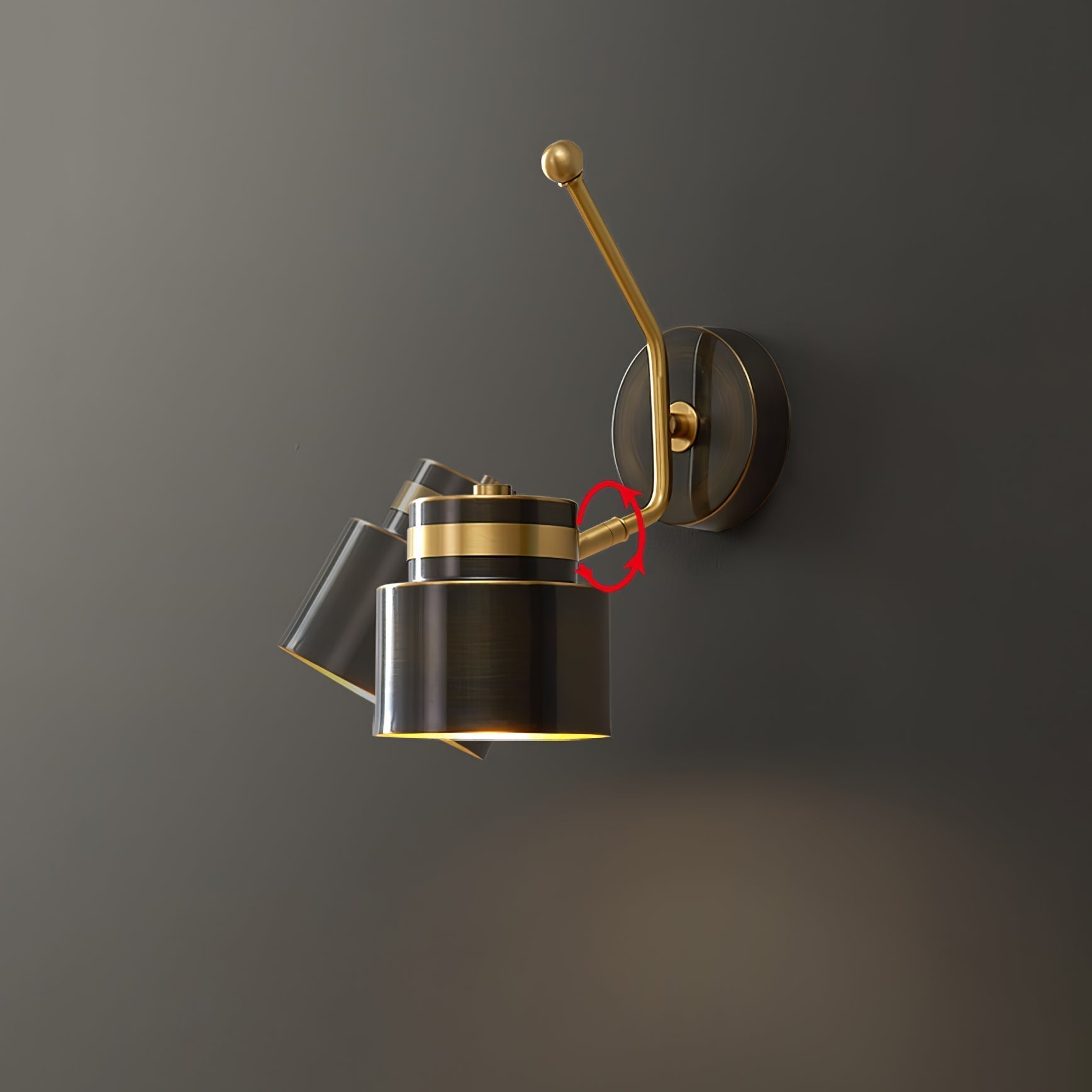 Applique Murale Moderne Noire - Éclairage Économe en Énergie et Durable