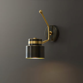 Applique Murale Moderne Noire - Éclairage Économe en Énergie et Durable
