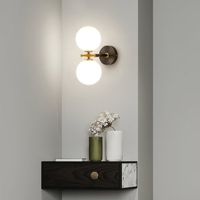 Applique Murale en Or Design Élégant - Luxe Mondial et Éclairage LED Durable
