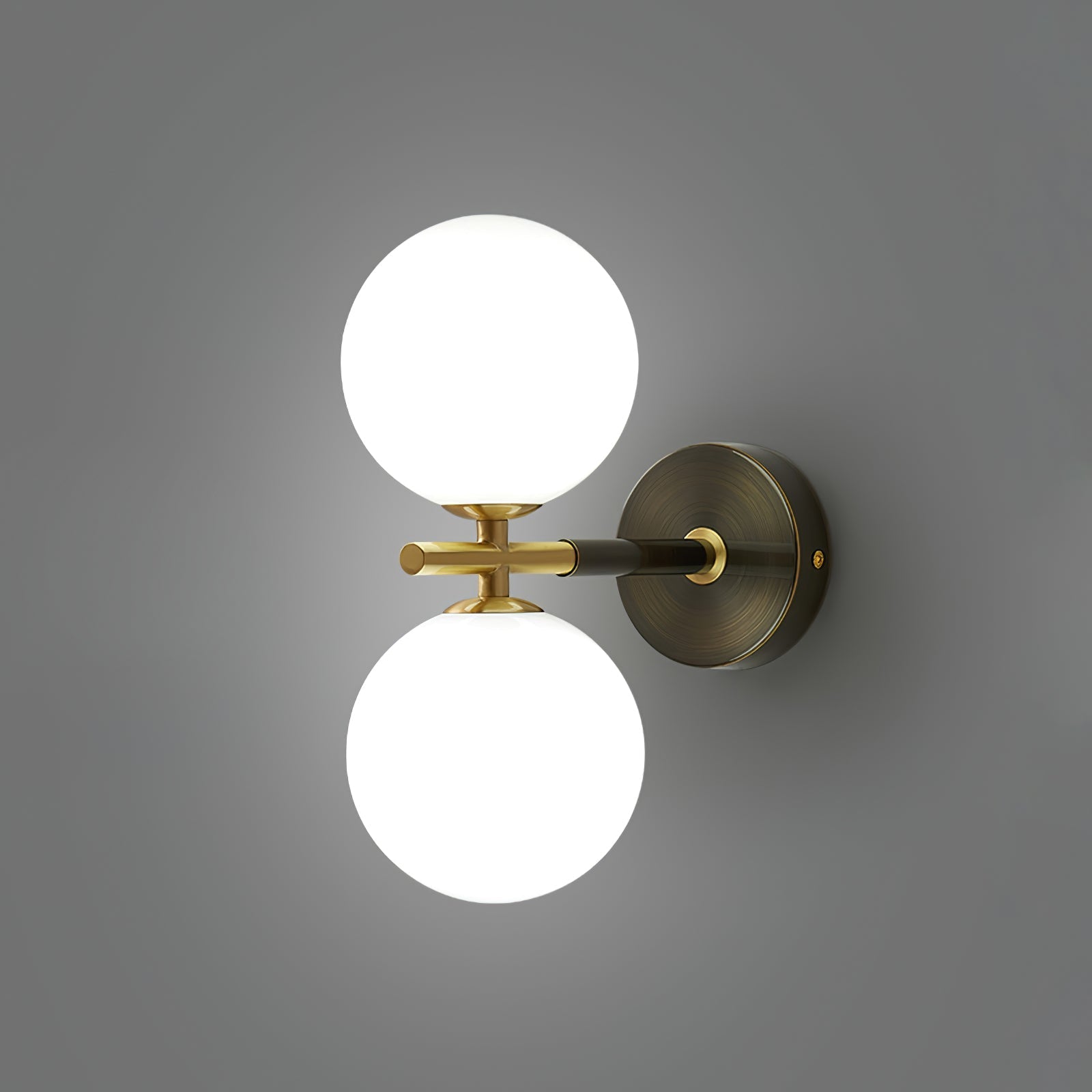 Applique Murale en Or Design Élégant - Luxe Mondial et Éclairage LED Durable