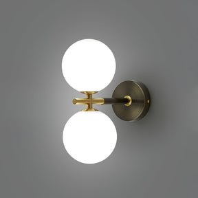 Applique Murale en Or Design Élégant - Luxe Mondial et Éclairage LED Durable