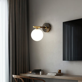 Applique Murale en Or Design Élégant - Luxe Mondial et Éclairage LED Durable