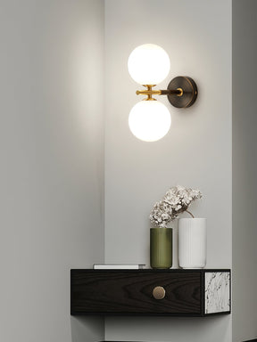 Applique Murale en Or Design Élégant - Luxe Mondial et Éclairage LED Durable