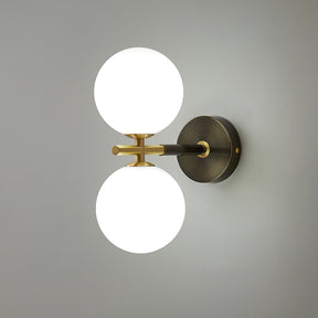 Applique Murale en Or Design Élégant - Luxe Mondial et Éclairage LED Durable
