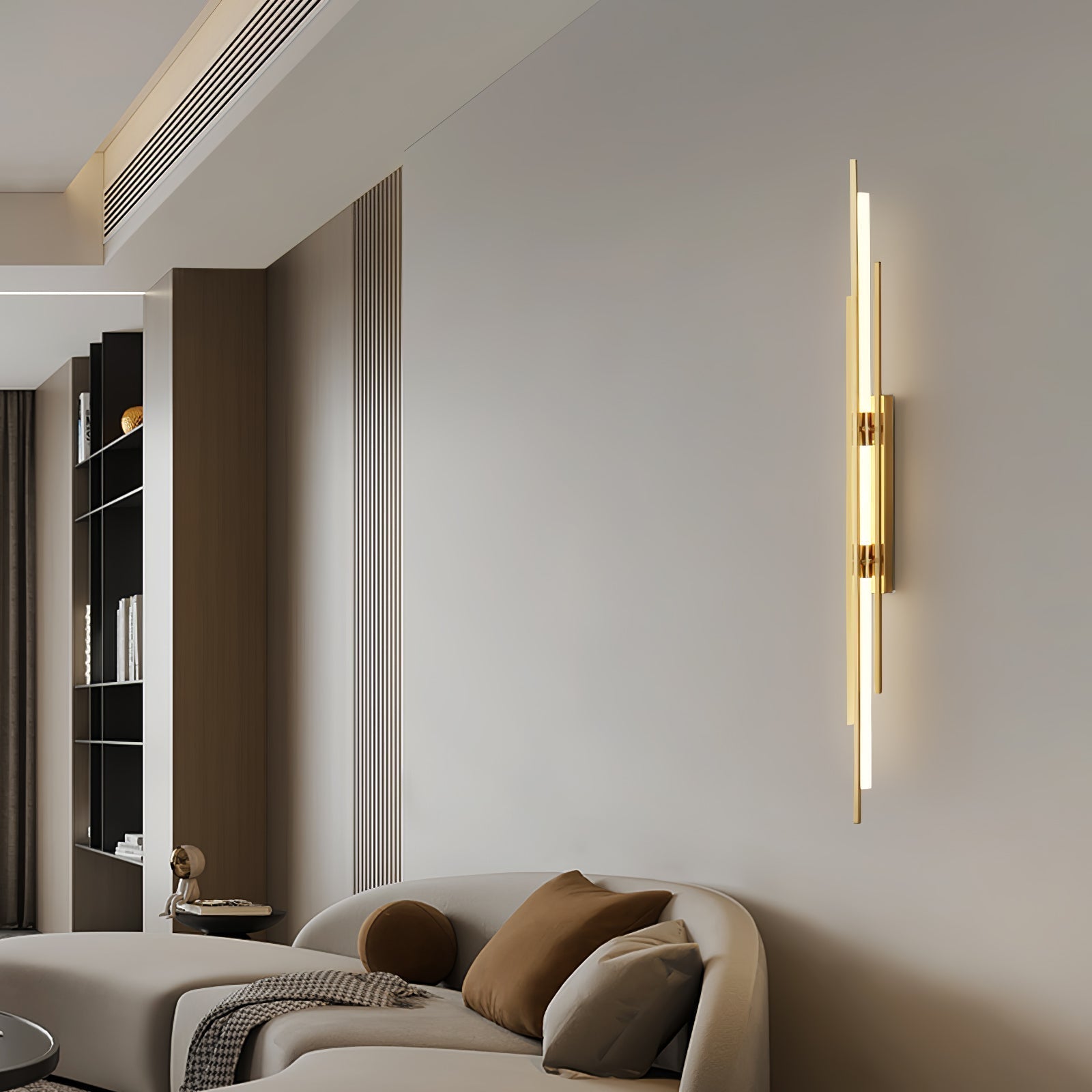 Applique Murale en Or - Élégance et Durabilité pour Intérieur