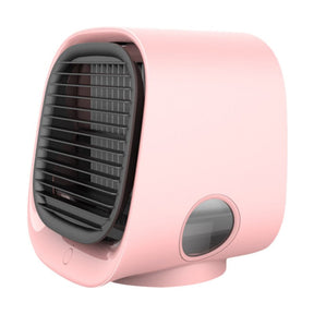 Refroidisseur d'air et Humidificateur 2-en-1 - Silencieux et Compact pour Petites Pièces