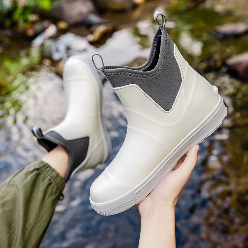 Bottes de Pluie Imperméables pour Femmes - Légères et Élégantes pour Aventures