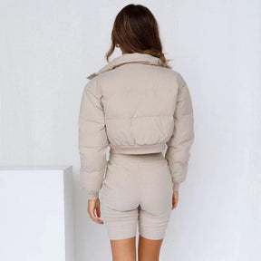 Veste Duvet à Capuche pour Femmes - Chaude et Stylée pour l'Hiver