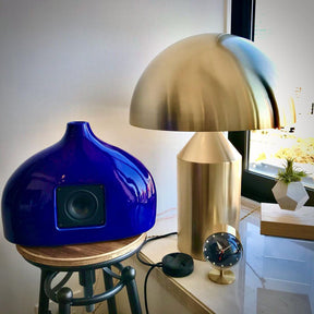 Lampe de Bureau Géométrique - Élégance Minimaliste et Éclairage Ambiant