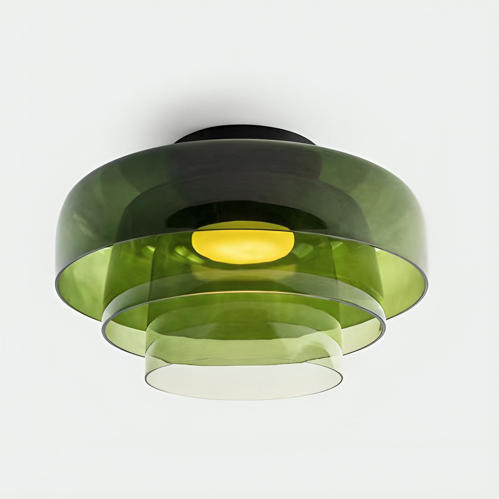 Lampe Suspendue en Verre Stratifié - Design Bauhaus Minimaliste et Élégant