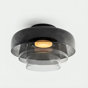 Lampe Suspendue en Verre Stratifié - Design Bauhaus Minimaliste et Élégant