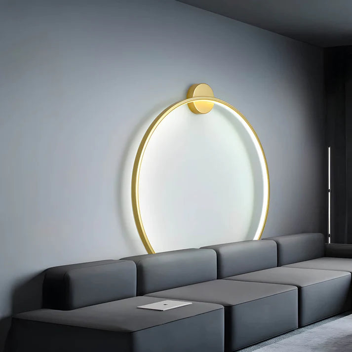 Applique Murale Anneau Moderne - Éclairage LED pour Ambiance Élégante
