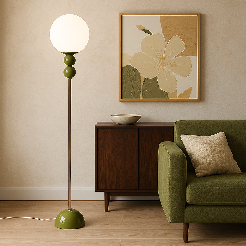 Lampe de Sol Moderne Minimaliste - Élégance et Chaleur pour Votre Intérieur