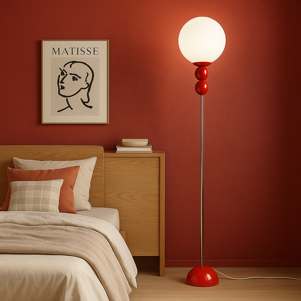 Lampe de Sol Moderne Minimaliste - Élégance et Chaleur pour Votre Intérieur