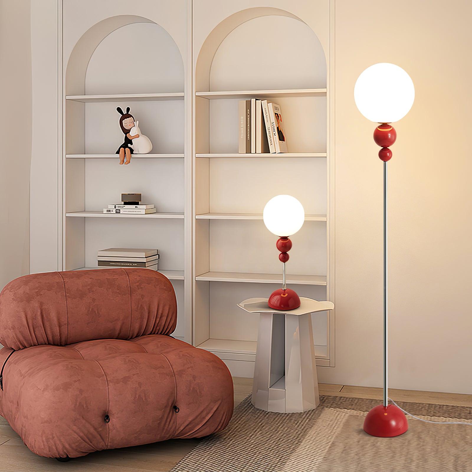 Lampe de Sol Moderne Minimaliste - Élégance et Chaleur pour Votre Intérieur