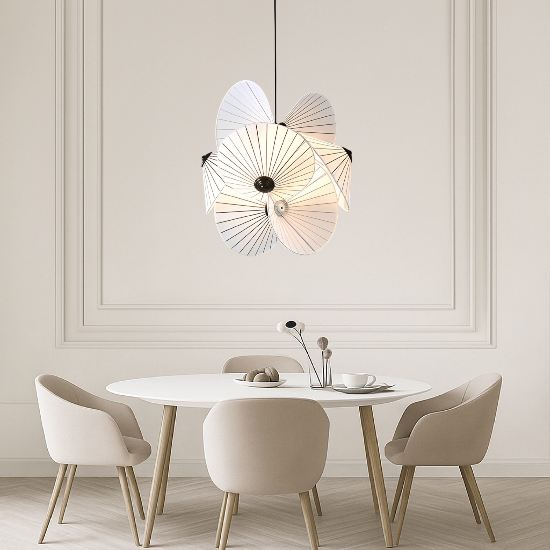 Lampe Suspendue en Bambou - Éclairage Chaleureux et Élégant