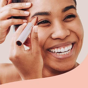 Tondeuse à Sourcils Électrique Précise - Façonnage Facile et Compact