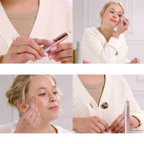 Tondeuse à Sourcils Électrique Précise - Façonnage Facile et Compact