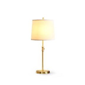 Lampe de Table en Laiton - Élégance et Design Polyvalent