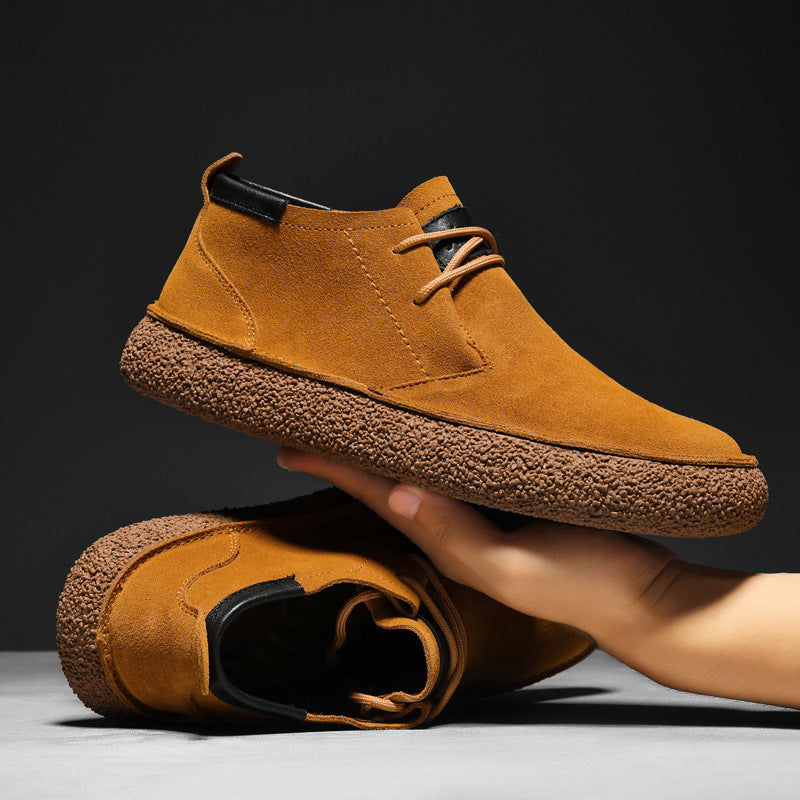 Mocassins Mi-hauts Confortables pour Hommes - Style Élégant et Polyvalent au Quotidien