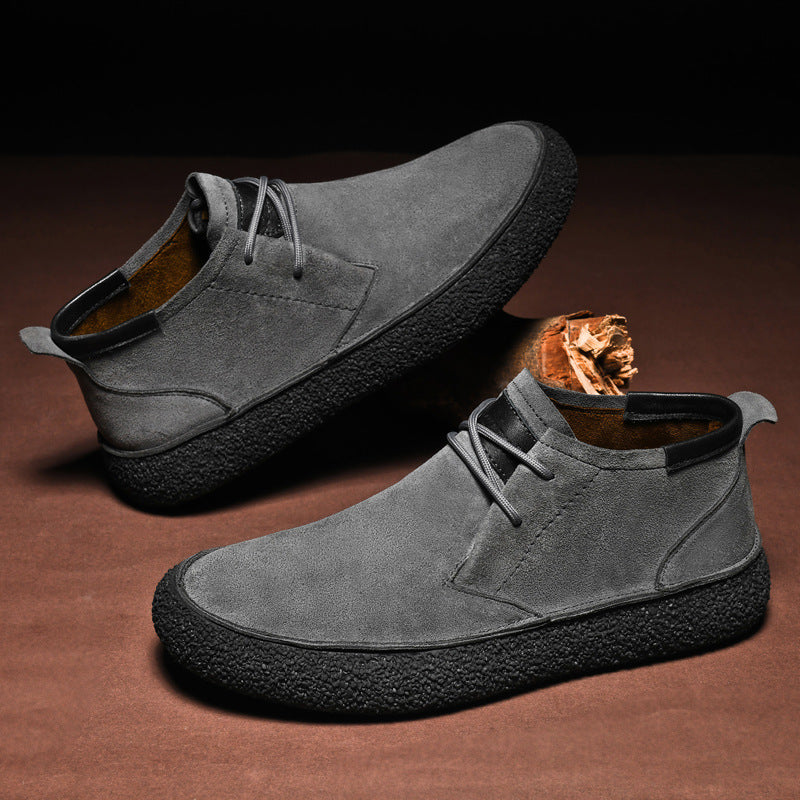 Mocassins Mi-hauts Confortables pour Hommes - Style Élégant et Polyvalent au Quotidien