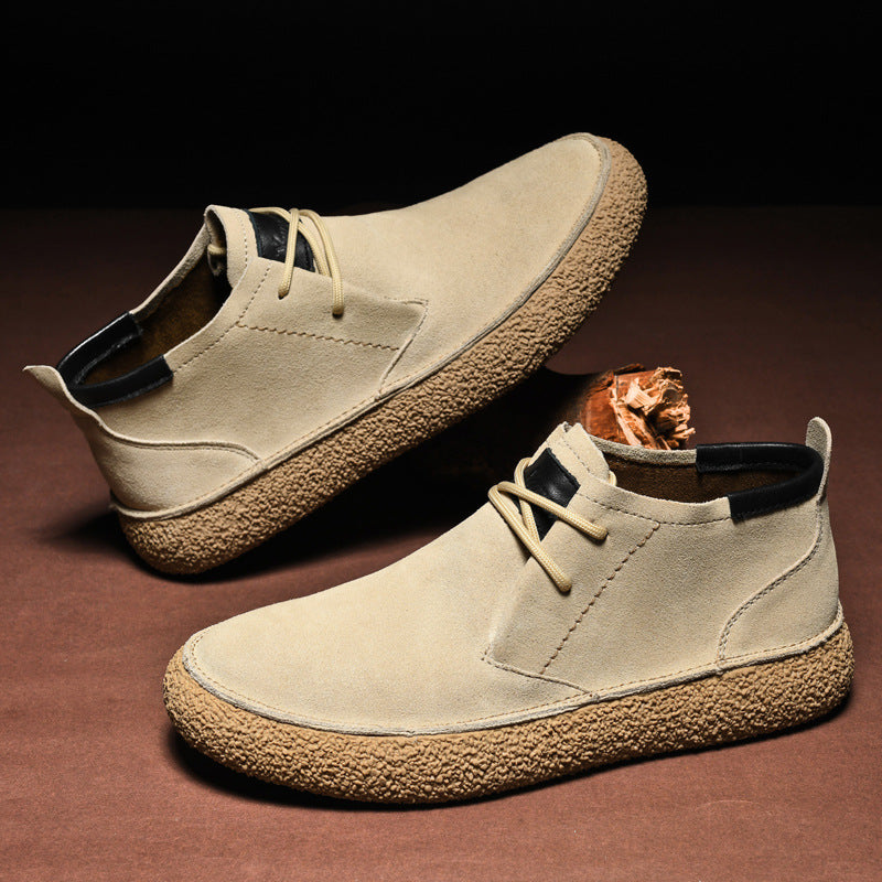Mocassins Mi-hauts Confortables pour Hommes - Style Élégant et Polyvalent au Quotidien