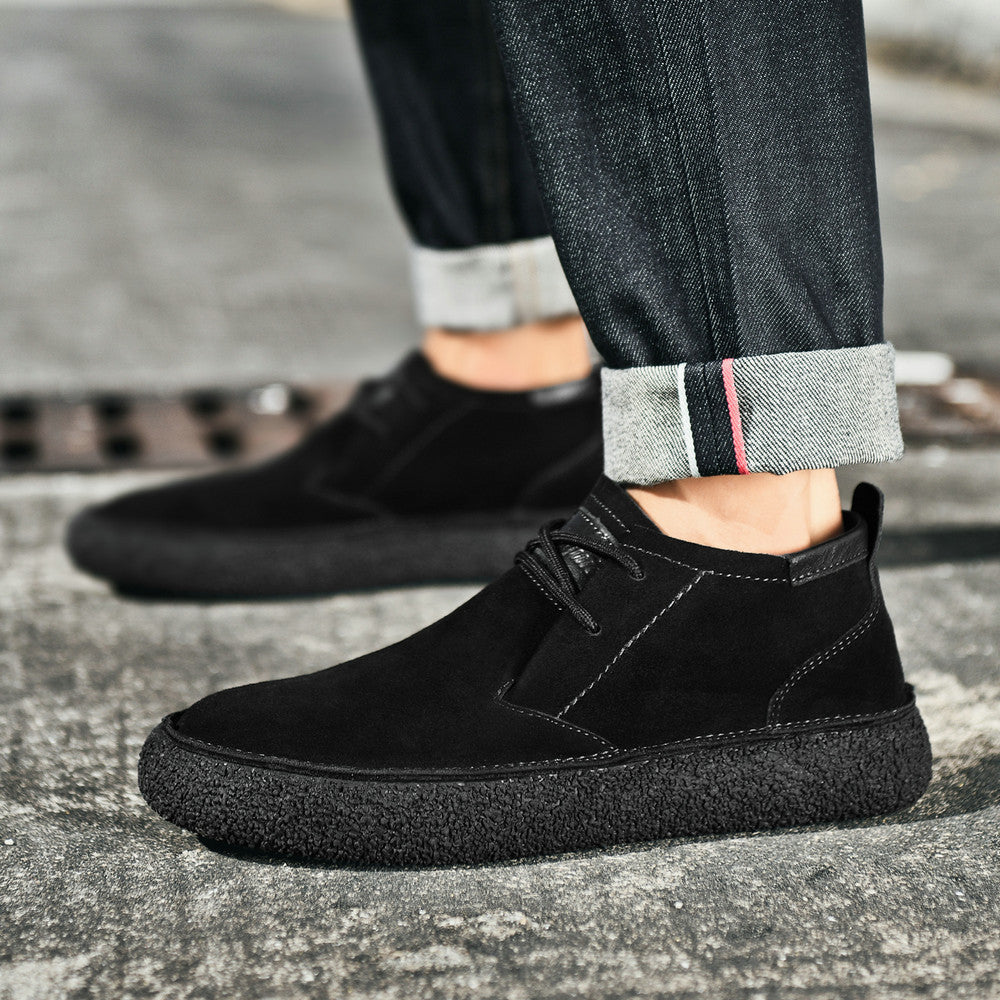 Mocassins Mi-hauts Confortables pour Hommes - Style Élégant et Polyvalent au Quotidien