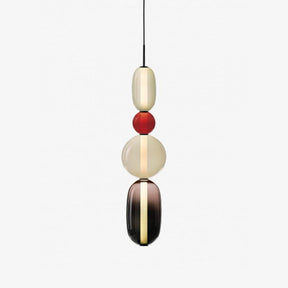 Pendentif en Verre Élégant - Brillance Transparente et Design Moderne