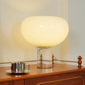 Lampe de Table en Verre Rond - Design Élégant et Fonctionnel