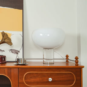 Lampe de Table en Verre Rond - Design Élégant et Fonctionnel