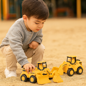 Véhicules de Construction Éducatifs - Stimule la Créativité et l'Apprentissage