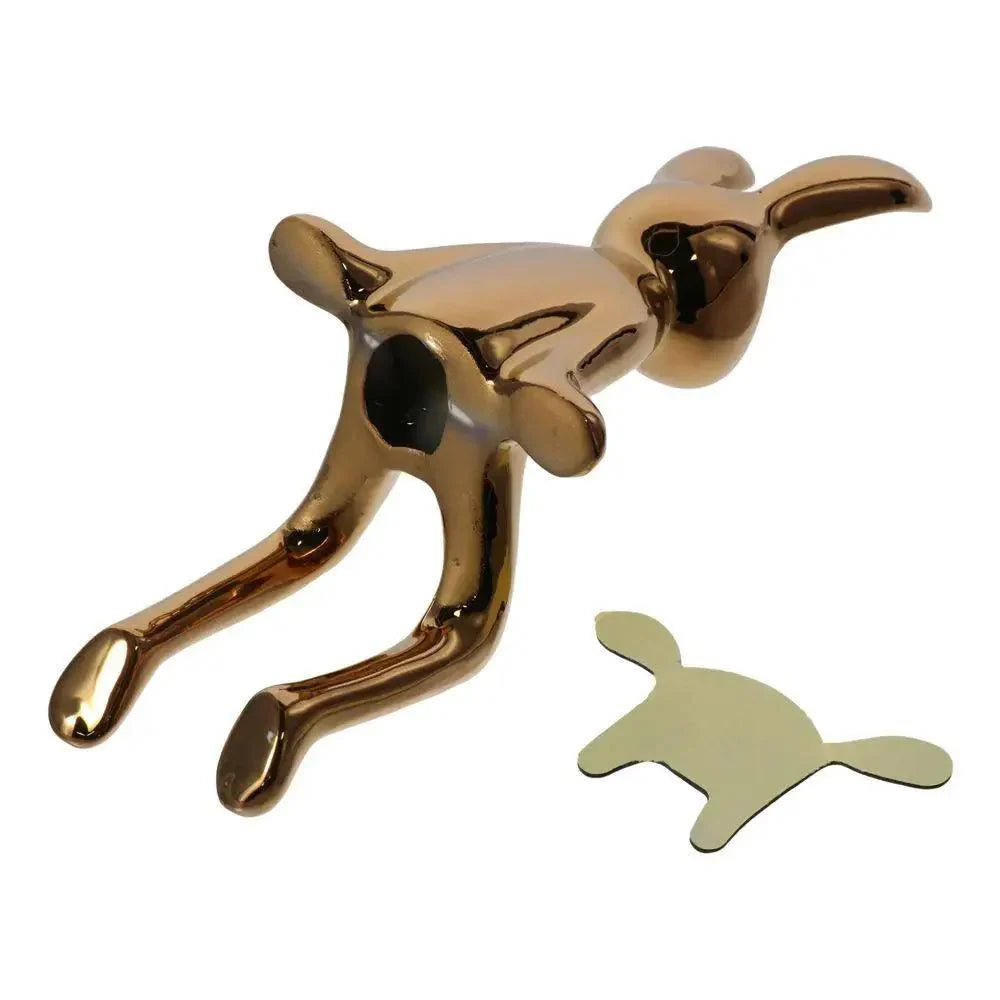 Ornement de Lapin Élégant - Décoration Chic et Joyeuse pour Intérieur