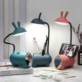 Lampe Tactile LED pour Enfants - Design de Lapin avec Chargeur USB