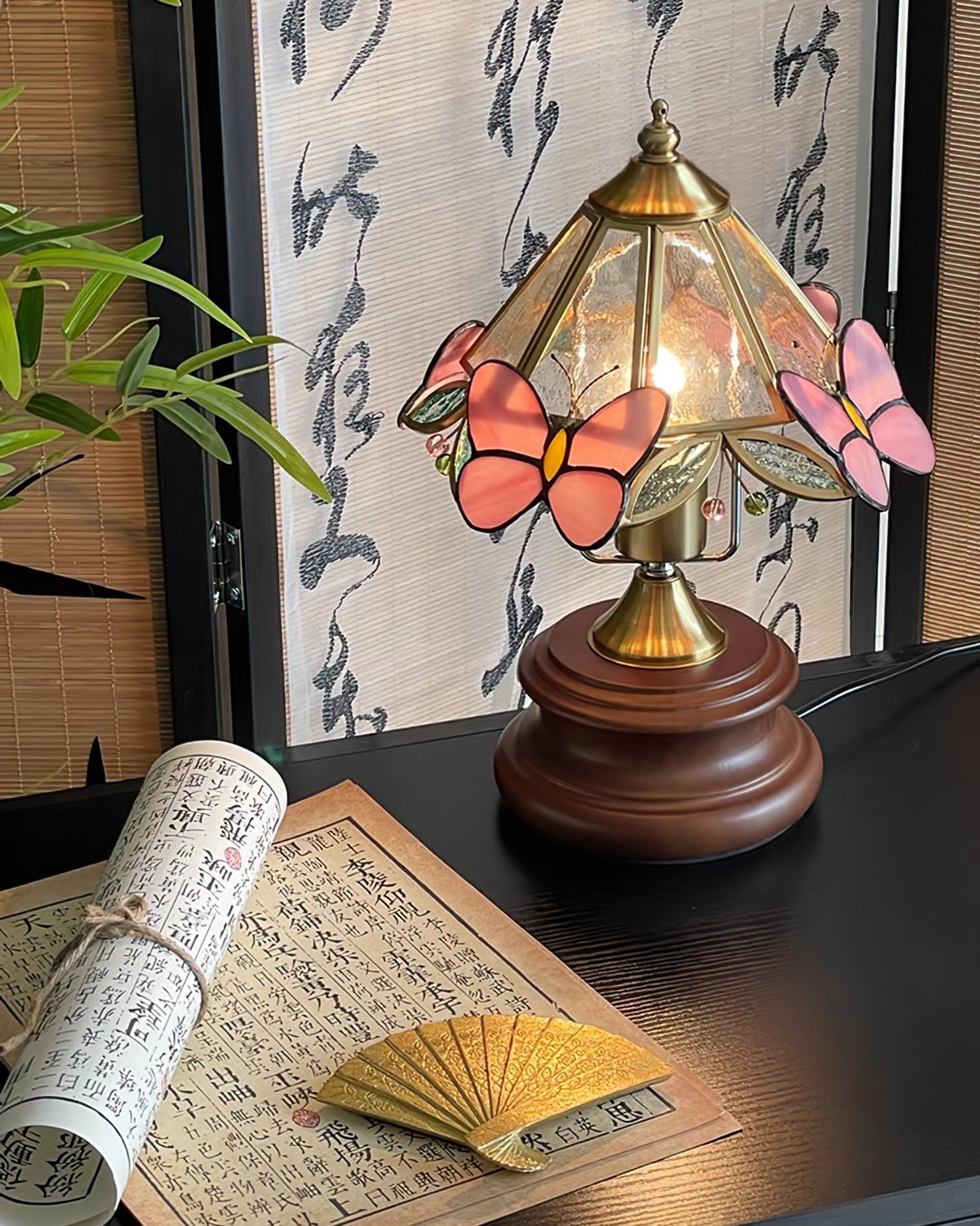 Lampe Papillon Décorative - Éclairage Élégant et Charmant
