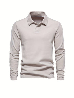 Polo à Manches Longues pour Homme - Élégance et Confort au Quotidien