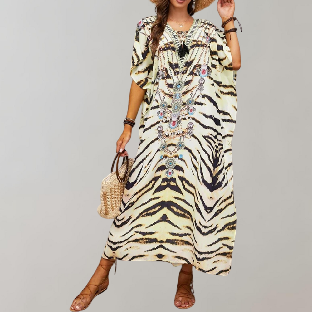 Robe Maxi Femme Élégante - Confort et Style pour Été