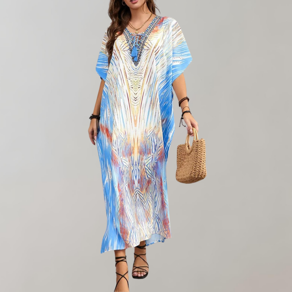 Robe Maxi Femme Élégante - Confort et Style pour Été