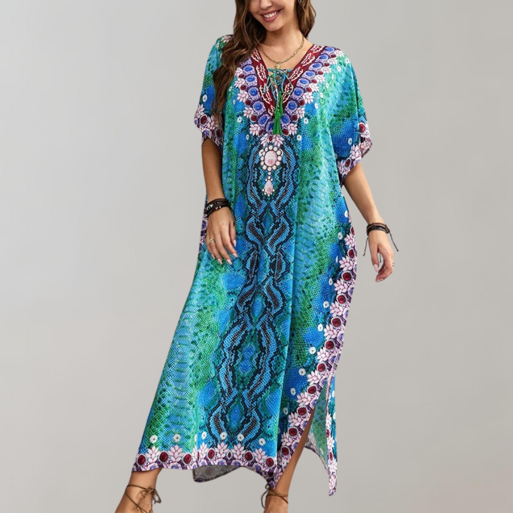 Robe Maxi Femme Élégante - Confort et Style pour Été