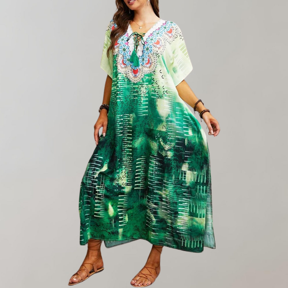 Robe Maxi Femme Élégante - Confort et Style pour Été