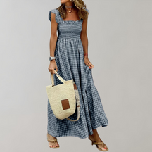 Robe d'été rétro pour Femmes - Confort et Élégance en Toute Saison