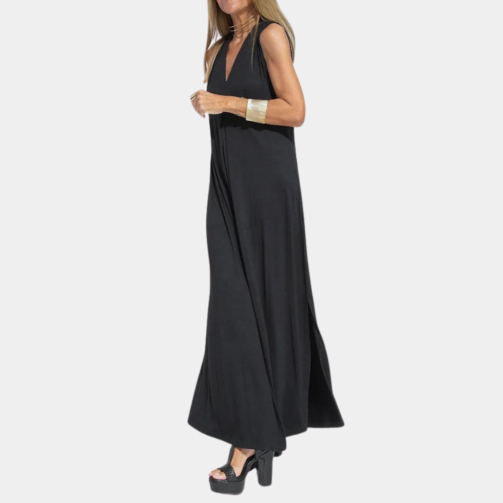 Robe Longue Élégante pour Femmes - Confort et Style pour Occasions Spéciales