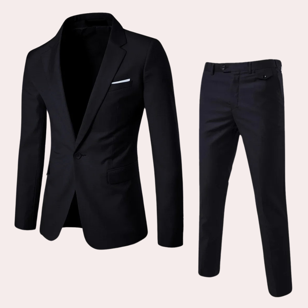 Costume d'été slim fit pour hommes - Élégance et Confort en Plusieurs Couleurs