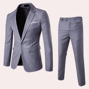 Costume d'été slim fit pour hommes - Élégance et Confort en Plusieurs Couleurs