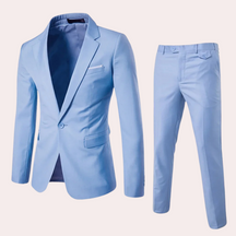 Costume d'été slim fit pour hommes - Élégance et Confort en Plusieurs Couleurs