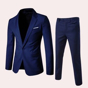 Costume d'été slim fit pour hommes - Élégance et Confort en Plusieurs Couleurs